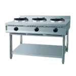 Gas Wok Stove Open Base 3 burners 3x10kW