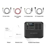 BLUETTI AC200PL Portable Power Station 2400W Fast Charge 1.5Hr - Image 6