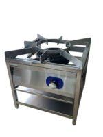 LPG Gas Range Single Burner – 96kW | Heavy-Duty Cast Iron Grate